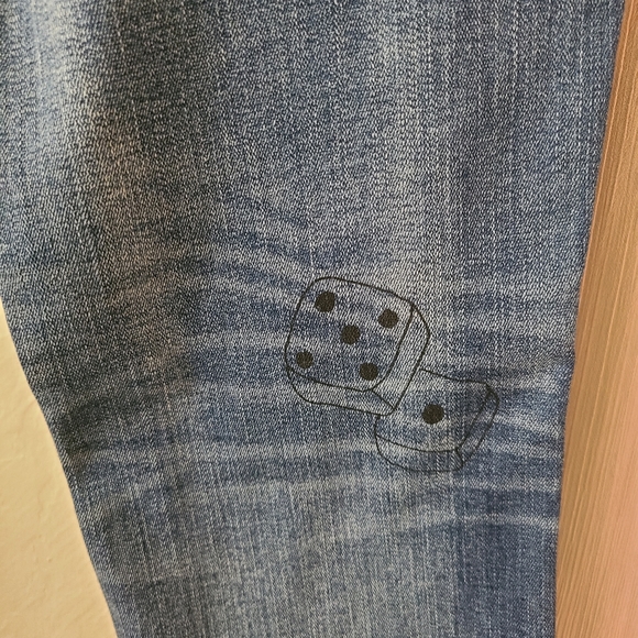 🔆 American Eagle Outfitters Patched Skinny Jeans - Picture 11 of 11